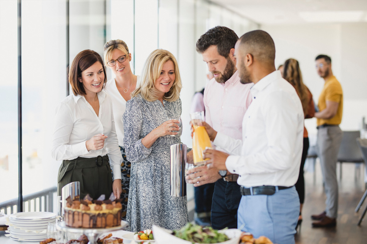 Organisation d'une soirée de gala par le traiteur Grains de Folie